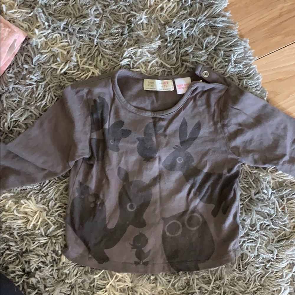 Zara mini shirt